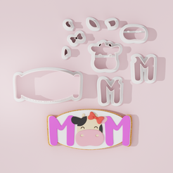 Cow-Mom.png Mother's Day #3 Cookiecutter