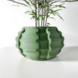 untitled-2179.jpg The Jute Planter Pot with Drainage | Tray & Stand Included | Modern and Unique Home Decor for Plants and Succulents  | STL File