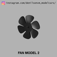 02.png Electric Fan & Cover for Big Block Engines (Single Fan) in 1/24 1/25 scale