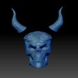 Shop5.jpg Skull Keltic with horns Celtic Skull