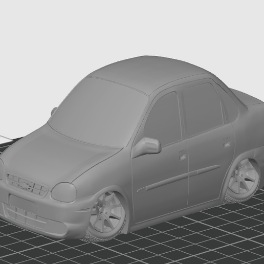 chevrolet corsa estilo tooned