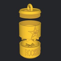 Captura-de-Pantalla-2023-08-12-a-las-21.17.34.jpg STL file MINI GRINDER KEY RING ROCKSTAR GRINDERKING 45X45X60 MM EASY PRINT PRINT IN PLACE FDM.・3D printable model to download