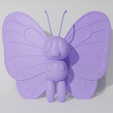 butterfree3.png BUTTERFREE STANDING (PART OF THE CATERPIE-EVO-PACK, READ DESCRIPTION).
