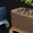 150_Rectangle_Kumiko-Bonsai-Planter-1.png Kumiko Bonsai Planter with Legs (Rectangle)