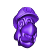 koopa_head_1_001.stl 3MF super Mario bros keychains, no stand, Luigi head, Mario bros, koopa