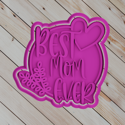 untitled.png STL file COOKIE CUTTER best mom・3D printer design to download