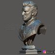 03.JPG Captain America Bust - with 2 Heads from Marvel