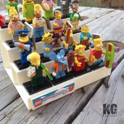 2015_08_11_LEGO_Collectable_minifigure_display_Stand-402.jpg Archivo STL LEGO minifigure Display coleccionable soporte・Modelo para descargar y imprimir en 3D