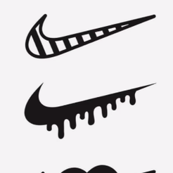 \S58 Nike Logo Plaid Combos