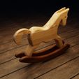 6.jpg Wooden baby horse