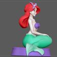 5.jpg ARIEL SIRENITA PRINCESA DISNEY PERSONAJE LINDA CHICA ANIME IMPRESIÓN 3D