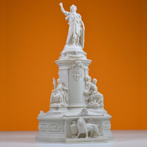 1.jpg -Datei Place de la republique, Paris kostenlos herunterladen • Modell für den 3D-Druck, leFabShop