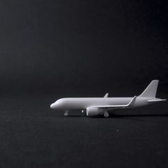 finished 5 - IMG_3156 copy.jpg 3D-Datei Airbus A320neo 1:500・3D-druckbares Modell zum Herunterladen