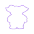 ELEPHANT2 (1).stl Elefant Ausstecher