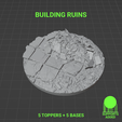 2.png Conjunto de bases para cidades em ruínas de 40 mm