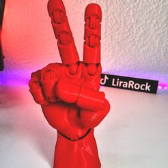 Articulated Poseable Hand