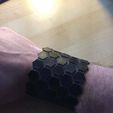27867250_10212689873974372_9053464279422444344_n.jpg Bracelet en tissu Exagon