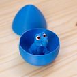 08.jpg STL-Datei ÜBERRASCHUNGSEI (T-REX-BABY)・Design für 3D-Drucker zum herunterladen