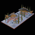 carp-scenery-45cm-5.png two carp scenery in underwather for 3d print detailed texture