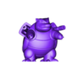 BlastoiseV01.stl POKEMON - BLASTOISE
