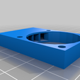 30mm_open_fan_shroud.png 1830 universal effector for Anycubic Kossel