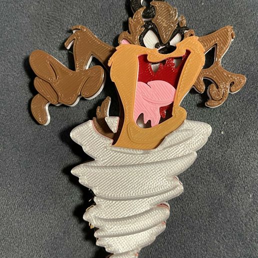 🗝️ Taz Keychain・Archivo STL Gratis para ・Cults