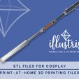 Listing-Graphics-Physical,-Digital,-SVGs_7.jpg AERITH Guard Stick STL FILES (Final Fantasy VII Remake)