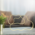 4z.png Cloud Line Art, Modern, Minimalist