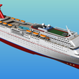 2.png CARNIVAL FANTASY cruise ship 3d printable model