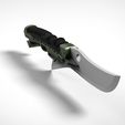 013.jpg New green Goblin knife 3D printed model