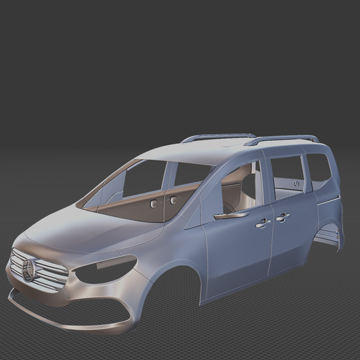 Mercedes Benz T Class Body 3D Model
