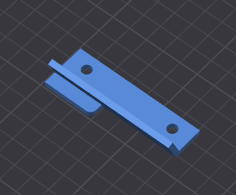 Golf mk2 gear stop 3D model
