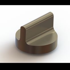knob.JPG Fichier STL gratuit Bouton de four・Modèle pour impression 3D à télécharger