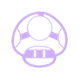 Toad_cookie_cutter.stl Superchampiñón, Toad cookie cutter