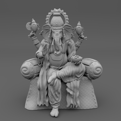 NR1.png Télécharger fichier OBJ Ganesha • Design pour impression 3D, Jairo-Castellanos