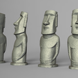 Moai.2.png Moai statue - Easter Island 3D print model
