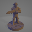 Jeanie-Ramirez.png STL file Jeanie Ramirez, Professional Space Soldier・3D printing model to download, Ellie_Valkyrie