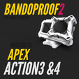Bandproof2_Action3-4_GoPro9-12_FixM-47.png BANDOPROOF 2 // FIX MOUNT// HORIZONTAL APEX // Action3-4