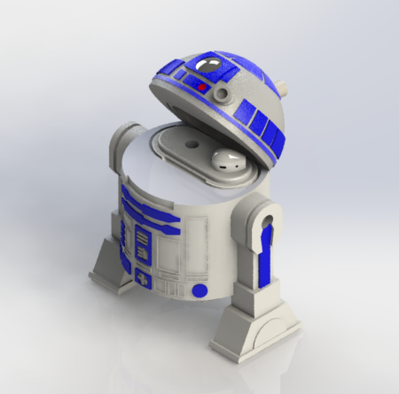 Airpods case R2D2 / Airpods case R2D2