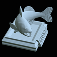 zander-open-mouth-tocenej-41.png fish zander / pikeperch / Sander lucioperca trophy statue detailed texture for 3d printing