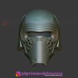 Kylo_Ren_Helmet_3D_Printing_04.jpg Kylo Ren Helmet Star Wars Cosplay Costume STL File