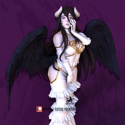 3.jpg 3D file Overlord Albedo NSFW・3D printable model to download
