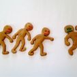 2.jpg Free 3D file Gingerzombies: The Walking Bread・3D printer model to download