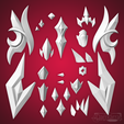 AsheCrystalis01.png Ashe Crystalis Motus Accessories League of Legends STL files