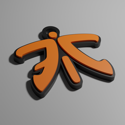Fnatic.png STL-Datei Fnatic Schlüsselanhänger・3D-Drucker-Vorlage zum herunterladen