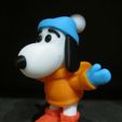 Snoopy-Skating.jpg Snoopy Skating (Easy print and Easy Assembly)