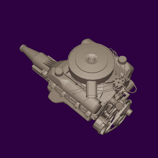 🚗 RC CAR ENGINE 302 351 WINDSOR FORD MOTOR GEARBOX 3D STL PRINT・ STL ...