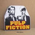 pulp-fiction-jhon-travolta-pelicula-accion-baile-musica-impresion3d-cartel.jpg Pulp Fiction Jhon Travolta, Samuel L. Jackson, Tarantino, Poster Poster, Movie Logo
