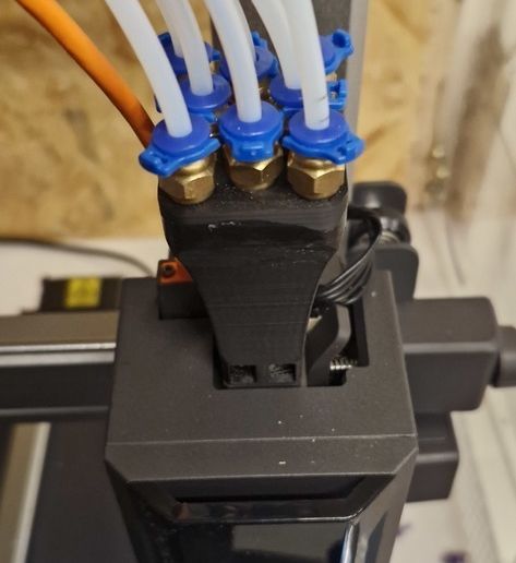 🎨 8 color filament hub・Free STL File for 3D printing・Cults