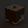Untitled-3.png Minecraft Steve head keychain